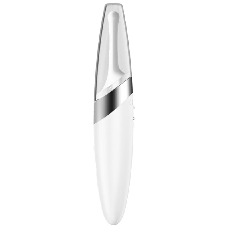 SATISFYER - TWIRLING DELIGHT ESTIMULADOR CLITORIS BLANCO SATISFYER VIBRATOR