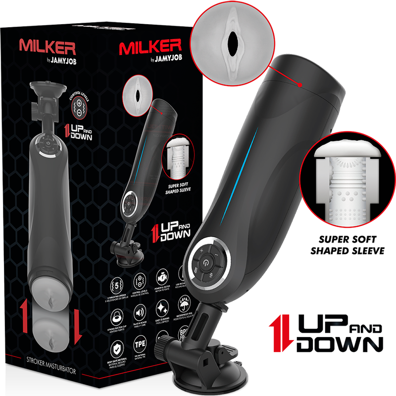 JAMYJOB - MILKER STROKER CON FUNCION UP AND DOWN JAMYJOB