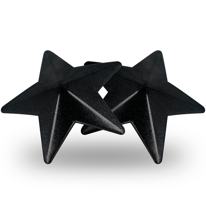 COQUETTE CHIC DESIRE - CUBRE PEZONES METAL ESTRELLAS NEGRAS COQUETTE ACCESSORIES