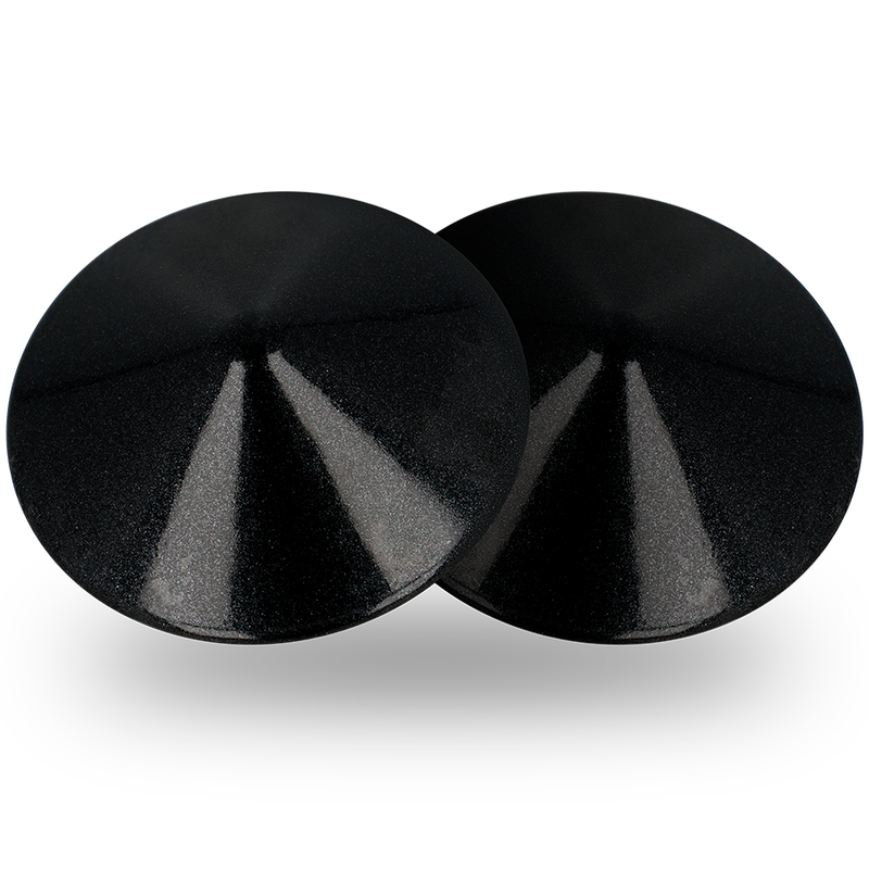 COQUETTE CHIC DESIRE - CUBRE PEZONES METAL CIRCULOS NEGROS COQUETTE ACCESSORIES