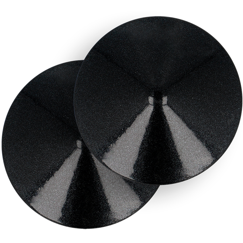 COQUETTE CHIC DESIRE - CUBRE PEZONES METAL CIRCULOS NEGROS COQUETTE ACCESSORIES