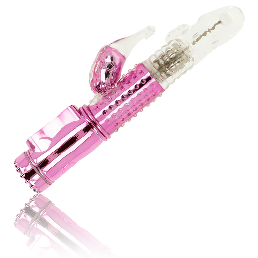 OHMAMA - VIBRADOR CON FUNCION ROTACION Y ESTIMULADOR CLITORIS OHMAMA