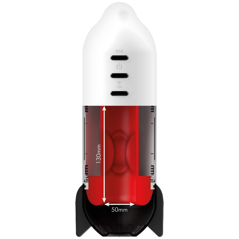 JAMYJOB - ROCKET MASTURBADOR TECNOLOGÍA SOFT COMPRESSION Y VIBRACIÓN JAMYJOB