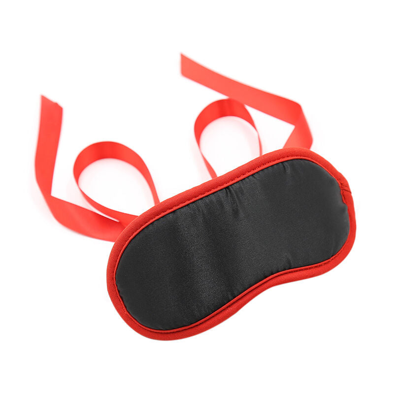 OHMAMA - FETISH NEGRO BORDES ROJOS OHMAMA MASKS