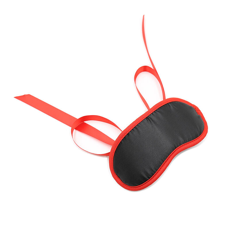 OHMAMA - FETISH NEGRO BORDES ROJOS OHMAMA MASKS