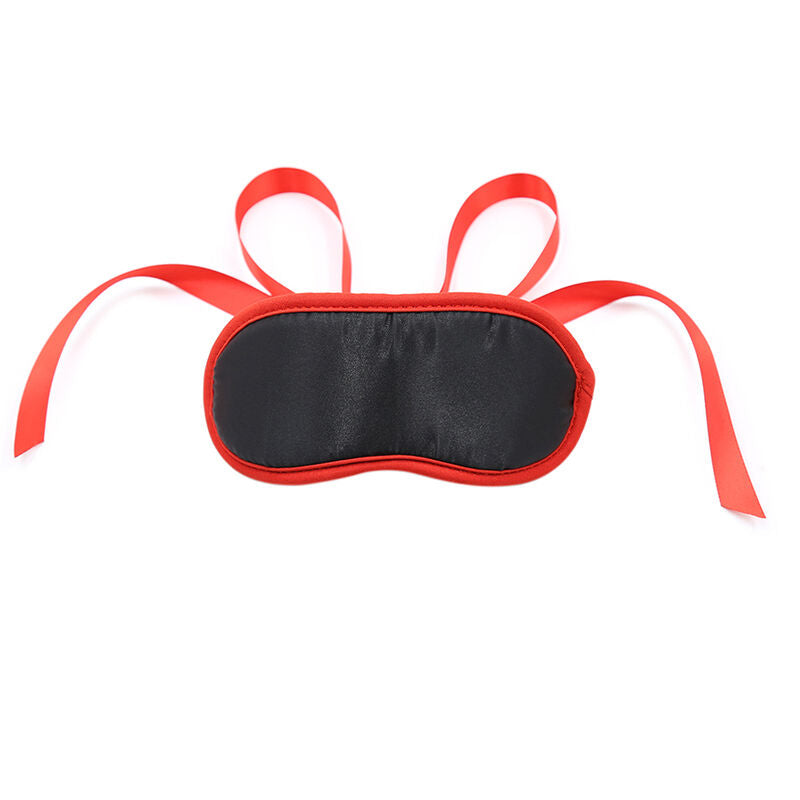 OHMAMA - FETISH NEGRO BORDES ROJOS OHMAMA MASKS