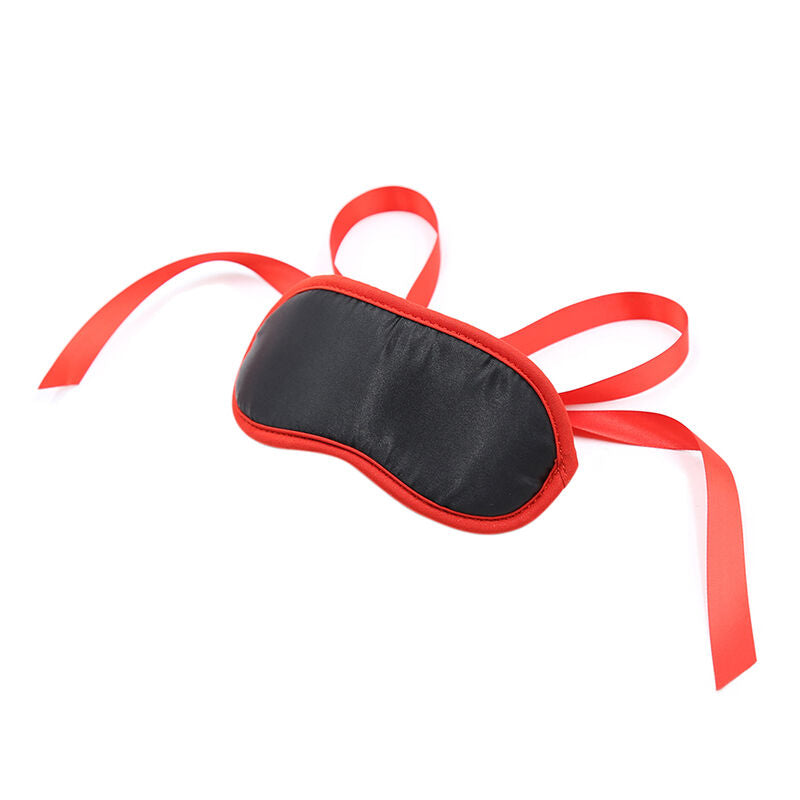 OHMAMA - FETISH NEGRO BORDES ROJOS OHMAMA MASKS