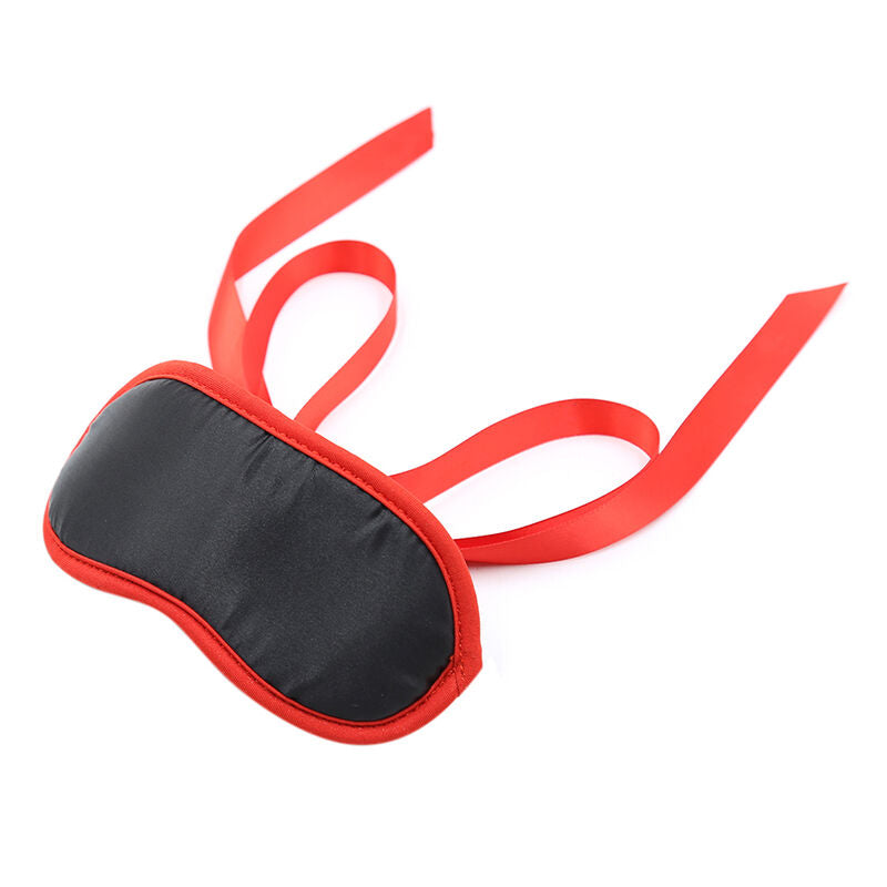 OHMAMA - FETISH NEGRO BORDES ROJOS OHMAMA MASKS