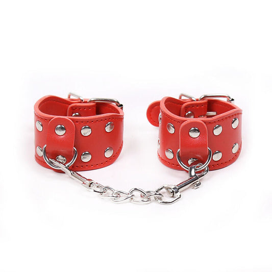 OHMAMA FETISH - ESPOSAS AJUSTABLES CON CADENA METALICA OHMAMA FETISH