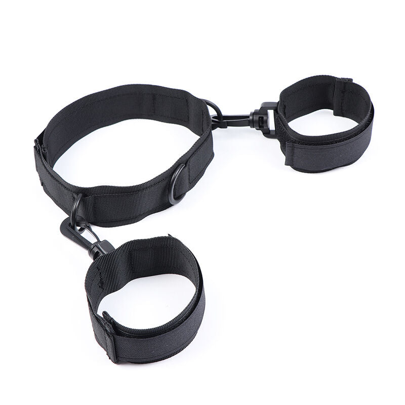 OHMAMA FETISH - ESPOSAS Y COLLAR DE NYLON OHMAMA FETISH