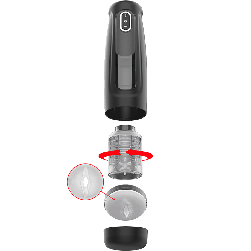 JAMYJOB - TORNADO MASTURBADOR 360 ROTATE TECH JAMYJOB