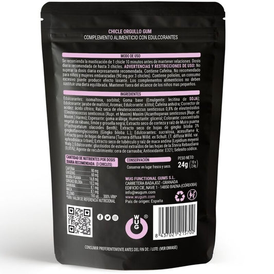 WUG SEX SENSE - ORGULLO CHICLE PRIDE LGBT 10 UNIDADES WUG SEX SENSE