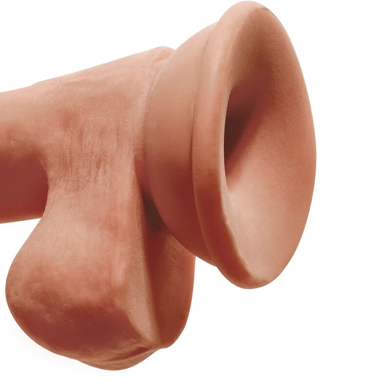 KING COCK - PLUS 3D DILDO CON TESTÍCULOS 17 CM KING COCK PLUS