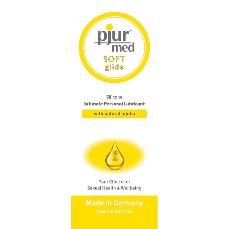 PJUR - MED SOFT GLIDE LUBRICANTE SILICONA 1.5 ML PJUR