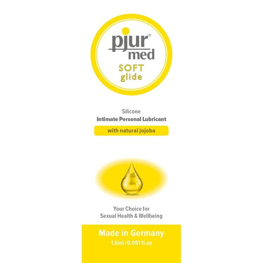 PJUR - MED SOFT GLIDE LUBRICANTE SILICONA 1.5 ML PJUR