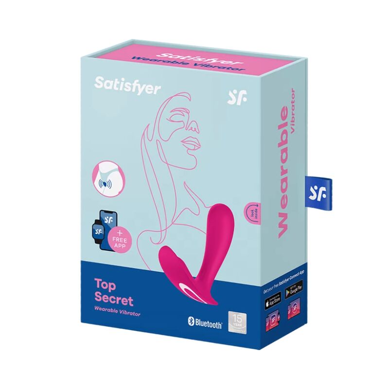 SATISFYER - TOP SECRET VIBRADOR ROSA SATISFYER VIBRATOR