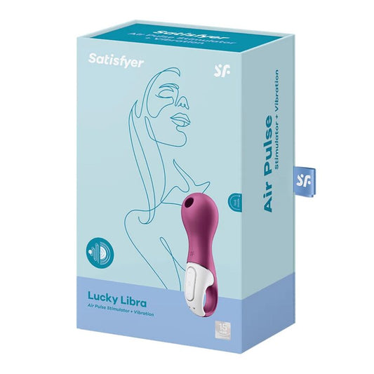 SATISFYER - LUCKY LIBRA SUCCIONADOR Y VIBRADOR SATISFYER AIR PULSE