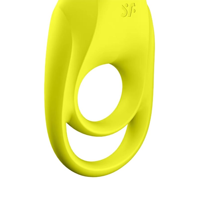 SATISFYER - SPECTACULAR DUO ANILLO VIBRADOR AMARILLO SATISFYER RING