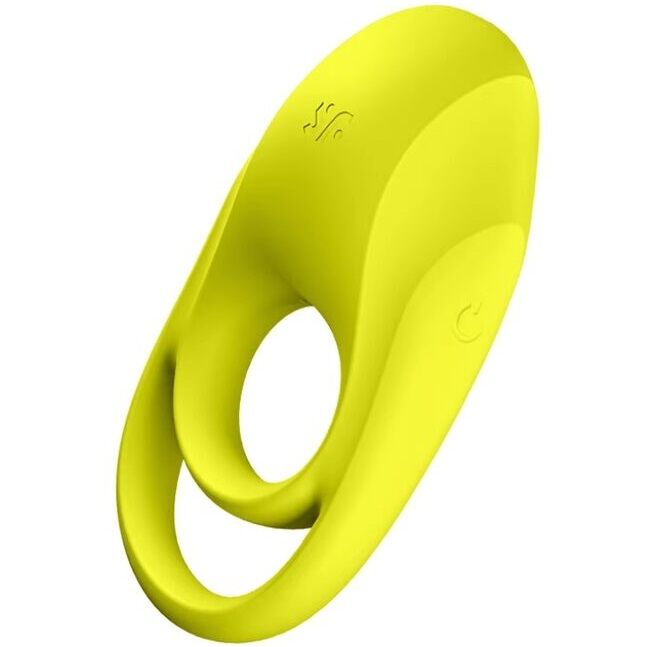 SATISFYER - SPECTACULAR DUO ANILLO VIBRADOR AMARILLO SATISFYER RING