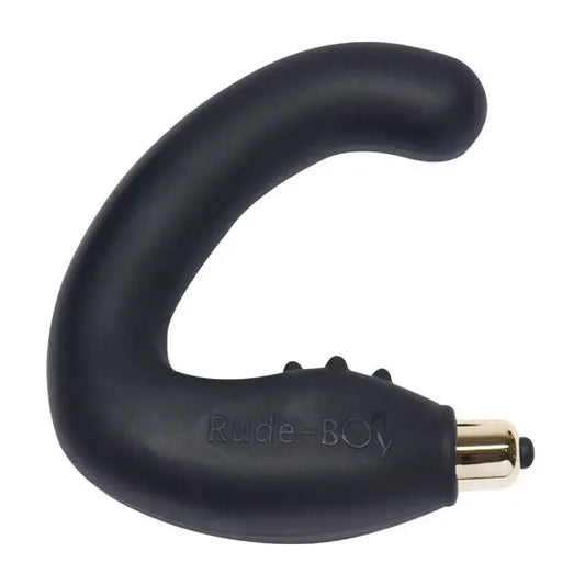 ROCKS-OFF - RUDE-BOY MASAJEADOR DEL PUNTO G MASCULINO 7 V NEGRO ROCKS-OFF