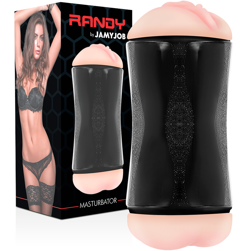 JAMYJOB - RANDY MASTURBADOR DOBLE ENTRADA - VAGINA Y ANO JAMYJOB