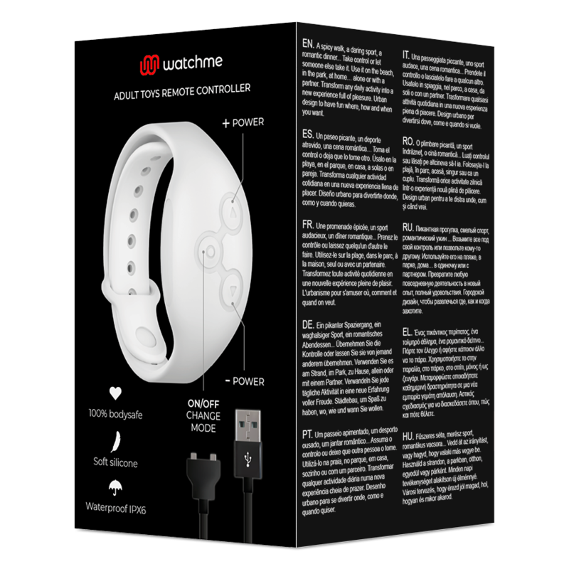 WATCHME - RELOJ CONTROL REMOTO WIRELESS TECHNOLOGY AZABACHE Y COBRE WATCHME