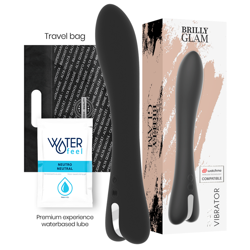 BRILLY GLAM - RYAN VIBRADOR COMPATIBLE CON WATCHME WIRELESS TECHNOLOGY BRILLY GLAM
