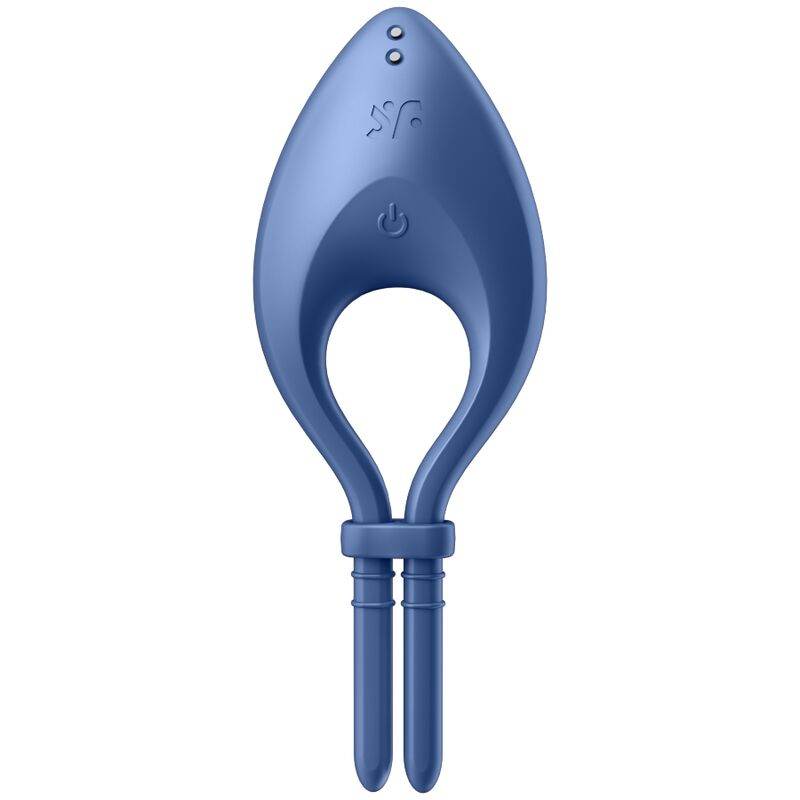 SATISFYER - BULLSEYE ANILLO VIBRADOR APP AZUL SATISFYER RING