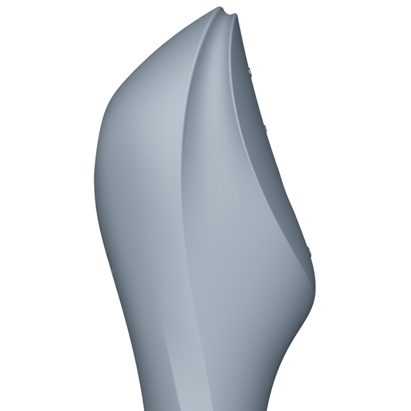 SATISFYER - CURVY TRINITY 3 ESTIMULADOR Y VIBRADOR GRIS SATISFYER AIR PULSE
