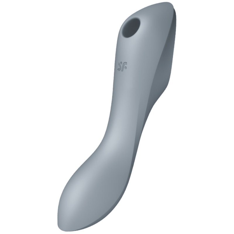 SATISFYER - CURVY TRINITY 3 ESTIMULADOR Y VIBRADOR GRIS SATISFYER AIR PULSE