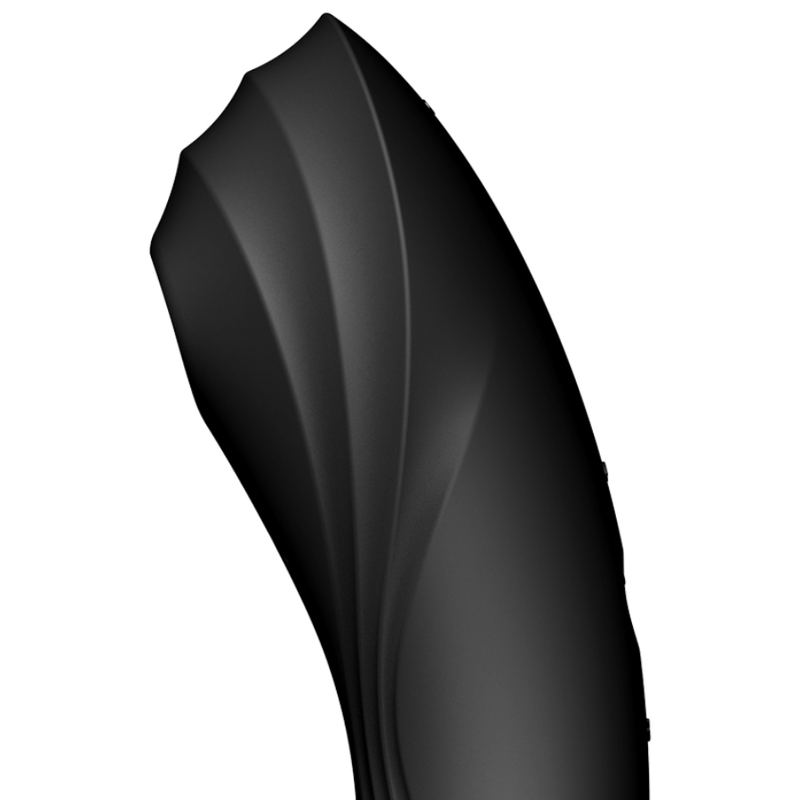 SATISFYER - CURVY TRINITY 4 ESTIMULADOR Y VIBRADOR NEGRO SATISFYER AIR PULSE