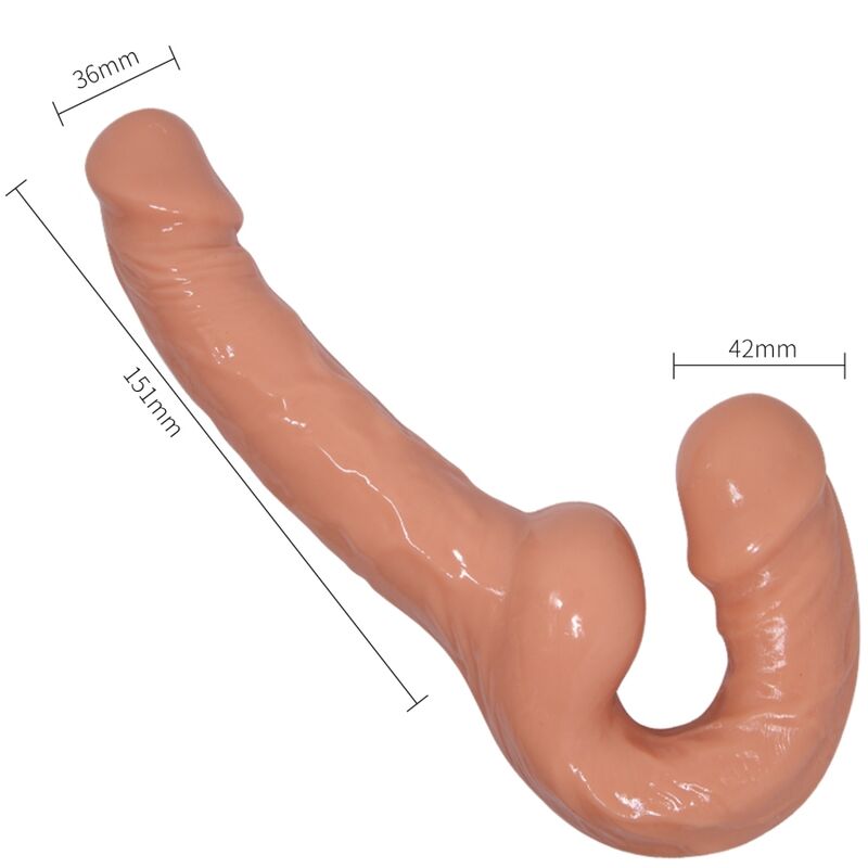 BAILE - ULTRA PASSIONATE HARNESS DILDO CON ARNÉS SIN SUJECIÓN BAILE HARNESS COLLECTION