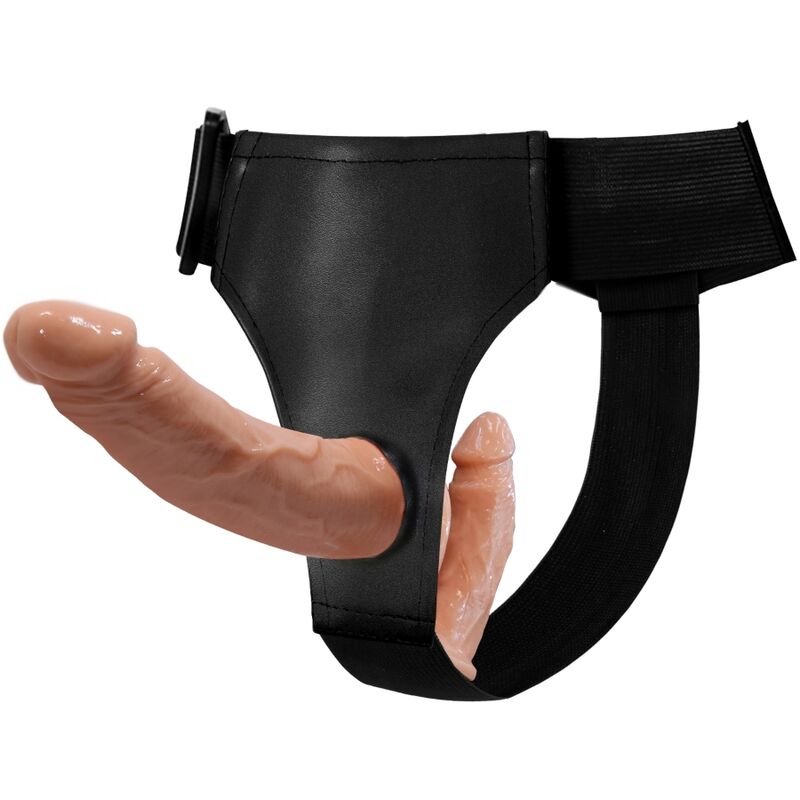 BAILE - ULTRA PASSIONATE HARNESS DILDOS DOBLES CON ARNÉS BAILE HARNESS COLLECTION