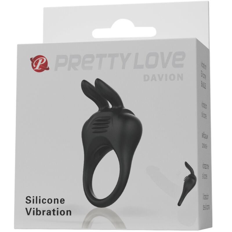 PRETTY LOVE - DAVION ANILLO VIBRADOR RABBIT PRETTY LOVE