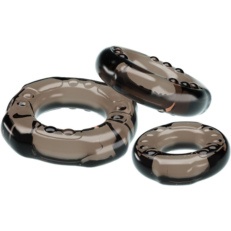 BAILE - COCK RINGS YVONNE SET 3 ANILLOS PENE BAILE