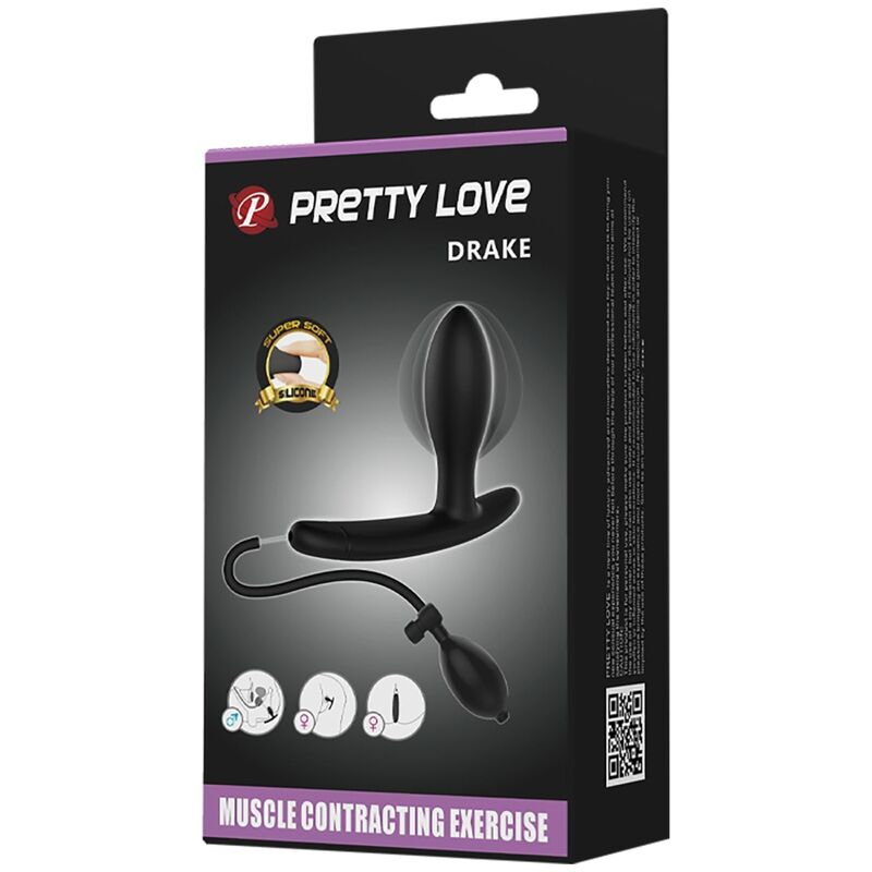 PRETTY LOVE - DRAKE PLUG ANAL INFLABLE PRETTY LOVE