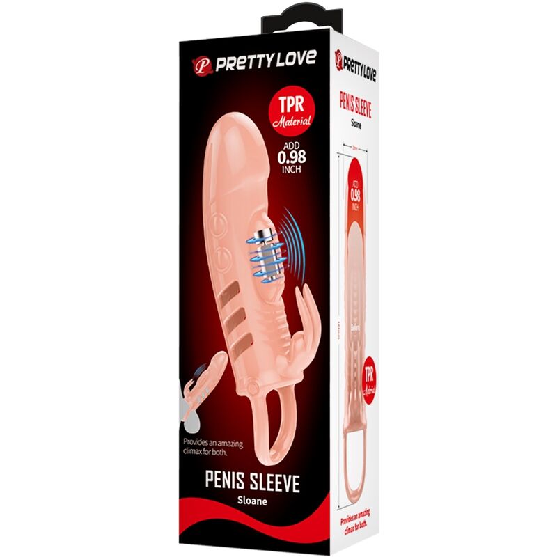 PRETTY LOVE - SLOANE FUNDA PENE RABBIT NATURAL PRETTY LOVE