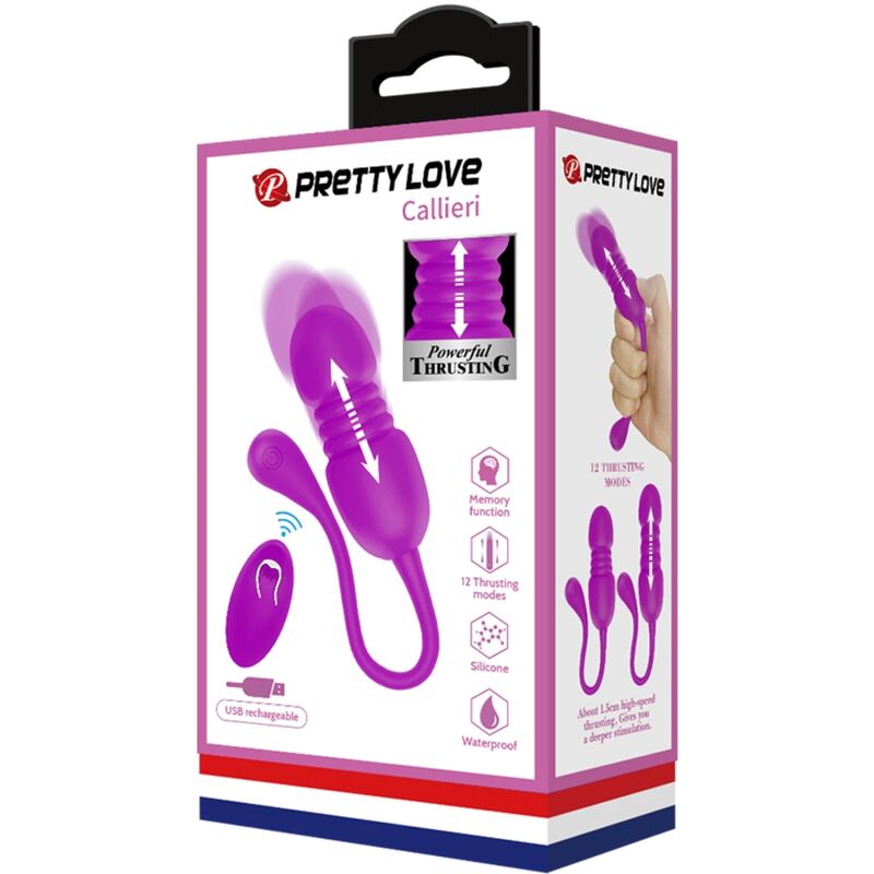 PRETTY LOVE - CALLIERI HUEVO VIBRADOR PRETTY LOVE