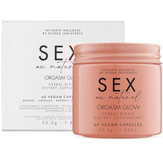 BIJOUX - ORGASM GLOW COMPLEMENTO ALIMENTICIO 60 CÁPSULAS BIJOUX AU NATUREL