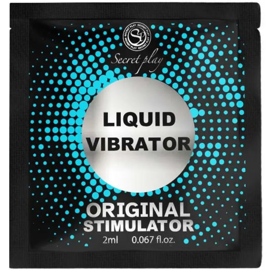 SECRETPLAY - VIBRADOR LIQUIDO ESTIMULADOR UNISEX 2 ML SECRETPLAY COSMETIC