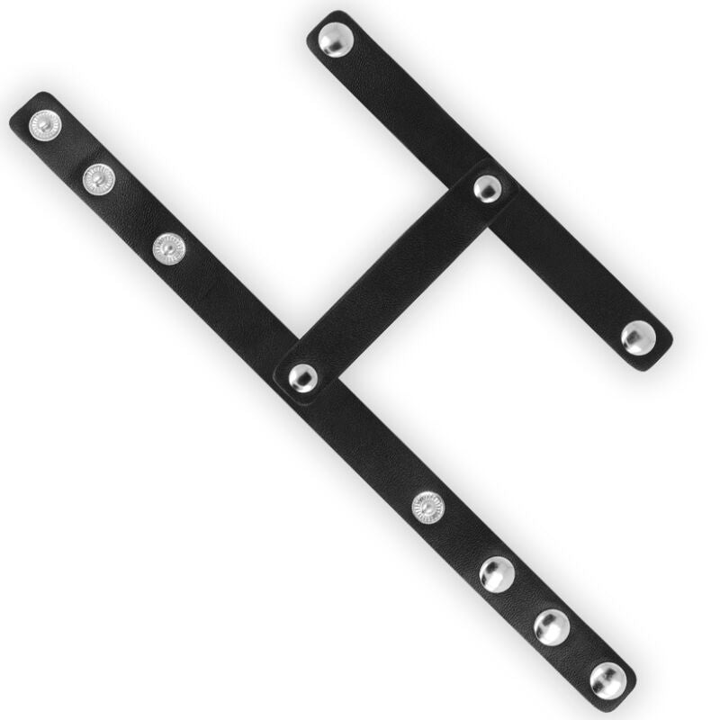 OHMAMA FETISH - FUNDA CUERO DE CASTIDAD PARA TESTICULOS OHMAMA FETISH