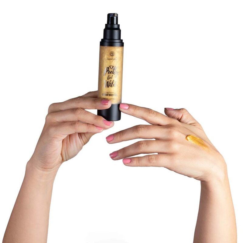 SECRETPLAY - PRETTY BUT WILD ACEITE BRILLO CORPORAL 50 ML SECRETPLAY COSMETIC