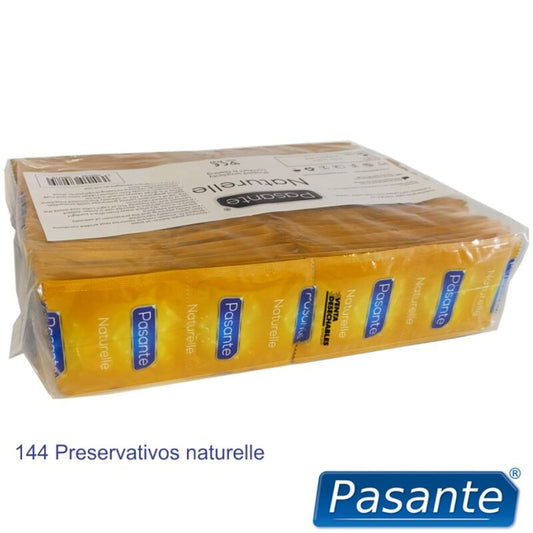 PASANTE - PRESERVATIVOS NATURELLE BOLSA 144 UNIDADES PASANTE