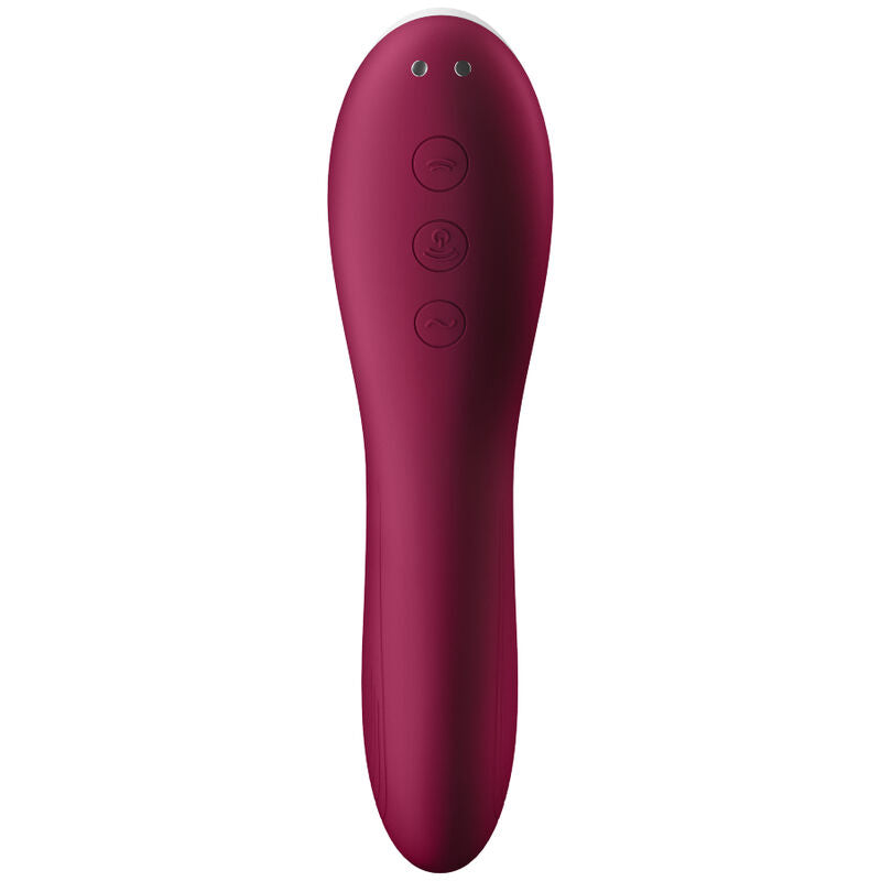 SATISFYER - DUAL CRUSH ESTIMULADOR Y VIBRADOR SATISFYER AIR PULSE