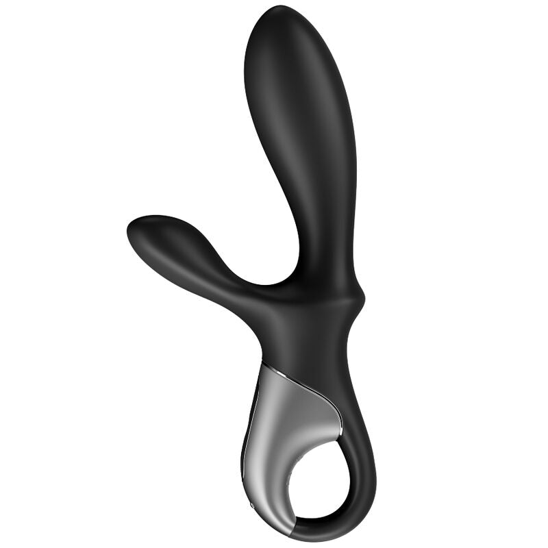SATISFYER - HEAT CLIMAX+ VIBRADOR ANAL APP NEGRO SATISFYER CONNECT