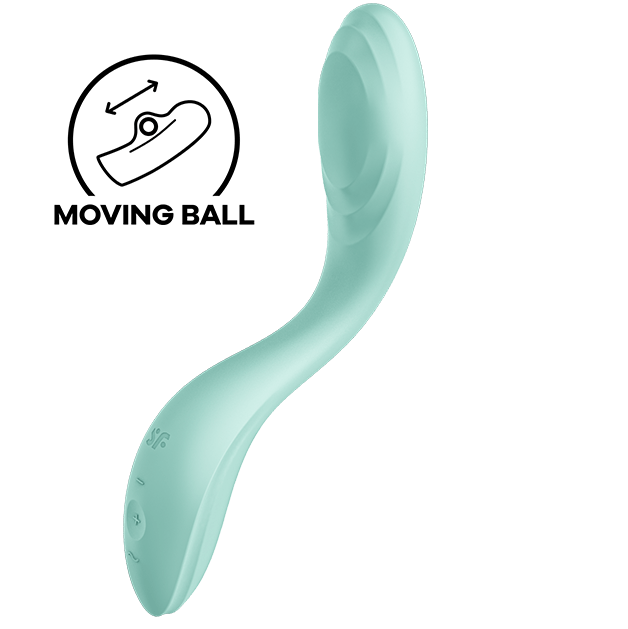 SATISFYER - RRROLLING PLEASURE VIBRADOR PUNTO G VERDE SATISFYER VIBRATOR