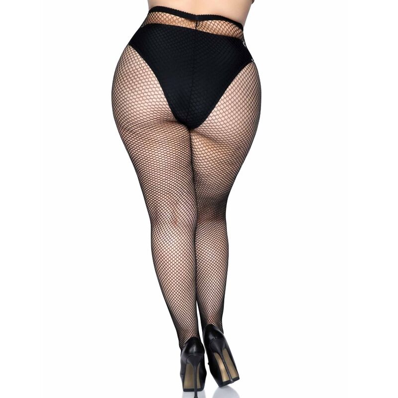 LEG AVENUE - MEDIAS EN RED TALLA GRANDE LEG AVENUE HOSIERY