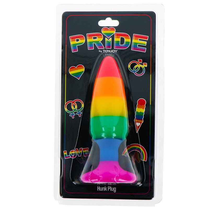 PRIDE - PLUG HUNK BANDERA LGBT 10,5 CM PRIDE