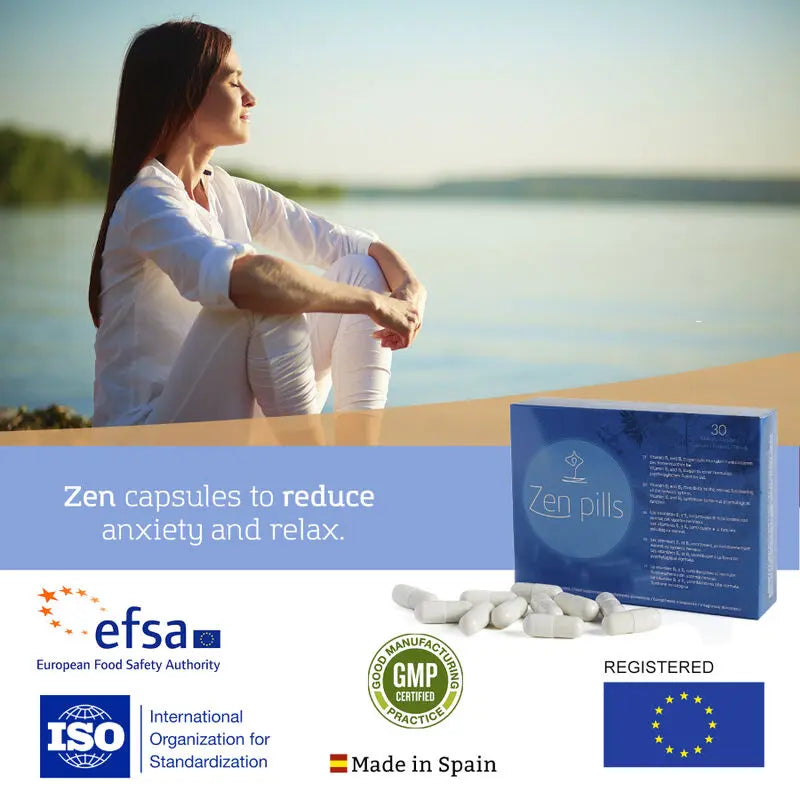 500 COSMETICS - ZEN PILLS CAPSULAS RELAJACION Y REDUCCION ANSIEDAD 500COSMETICS