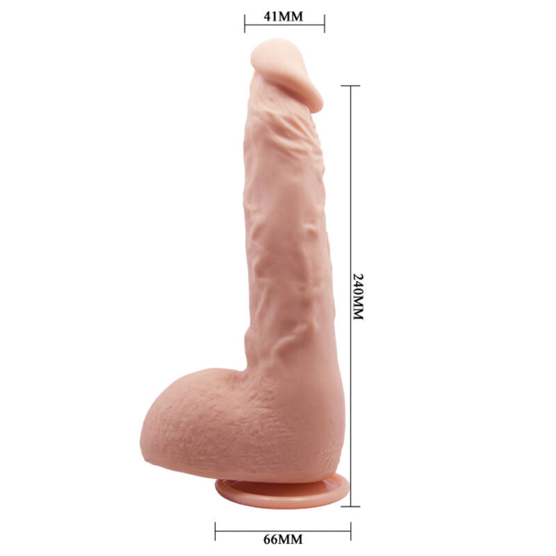 BAILE - DILDO REALISTICO JASON NATURAL 24 CM BAILE VIBRATORS